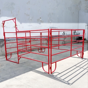 Paneles para Ganado de Alta Resistencia de 12 Pies de Venta al por Mayor en EE. UU., Paneles de <span class=keywords><strong>Corral</strong></span> Portátiles de Metal para Caballos y Cerca para Ganado - Product Image 3