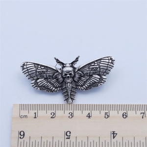 เข็มกลัดผู้หญิงลายแม่มดฮาโลวีน หัวกะโหลก <span class=keywords><strong>ผีเสื้อ</strong></span> แมลงปีกแข็ง - Product Image 3
