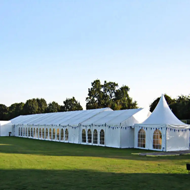 Gazbo Outsunny 10X20 Luifel Commerciële Tenten Marquee Wedding Party Tent Voor Outdoor Tuin Evenement En Tentoonstelling