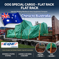 Transport maritime porte-à-porte le plus rapide OOG, transport de conteneurs ouverts, expédition maritime vers l'Australie, fret aérien international, conteneur FR