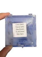 Lentille de focalisation en verre CVD ZnSe pour CO2, diamètre 18-19,05 mm, FL 38,1-101,6, prix compétitif, pour machine de soudage laser portative