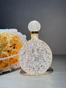 Nueva lámpara de escritorio Instagram regalo de niña carga táctil mesita de noche XO botella de vino atmósfera de cristal luz nocturna - Product Image 6