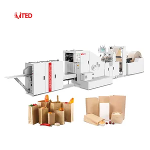 RZFD-190 vitesse de Production 30-200 pcs/min debout rouleau-alimentation pain aux fruits emballage Kraft papier sac machine
