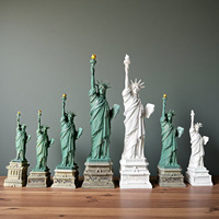 Statuette de la Statue de la Liberté fabriquée sur mesure, directement de l'usine, sculpture de la déesse de la Liberté de New York, figurine d'emblème américain