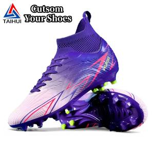 <span class=keywords><strong>Botas</strong></span> de Fútbol Personalizadas, Nuevas Zapatillas de Fútbol de Caña Alta para <span class=keywords><strong>Hombre</strong></span>/Mujer, Niños y Jóvenes, <span class=keywords><strong>Césped</strong></span> <span class=keywords><strong>Artificial</strong></span>, Tacos Largos/Cortos, Entrenamiento Deportivo - Product Image 5