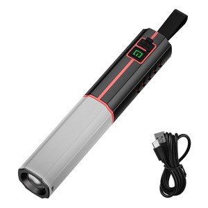 ไฟฉาย LED แบบพกพาแบบชาร์จไฟได้ 800mAh แสงสีขาวสำหรับการตั้งแคมป์กลางแจ้งพร้อมดีไซน์แบบแขวน - Product Image 2