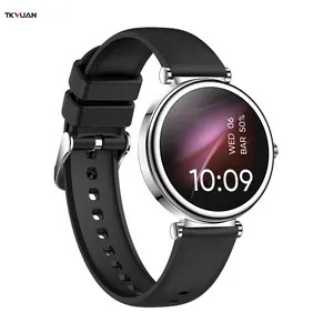 TKYUAN Women Luxury Smartwatch Bt Call Round Screen Ladies Smart Watch Montres Intelligente Reloj Inteligente Para Hombre Mujer