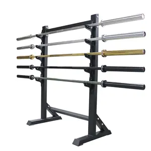  Vaste Single Side Barbell Rack Gym Prive Onderwijs Studio Barbell Korte Opslag Bar Rekken