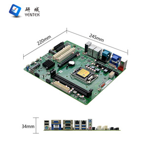 Q86m3 điều khiển công nghiệp Bo mạch chủ 4th Gen Intel LGA1150 <span class=keywords><strong>DDR3</strong></span> Sata 16GB RAM máy chủ đôi PCI/PCIe <span class=keywords><strong>3</strong></span> hiển thị mới - Product Image 4