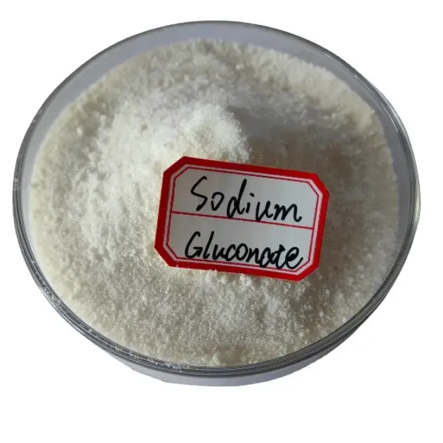Natrium glukonat 98% bubuk tingkat industri garam pengganti/Kimia konstruksi/untuk deterjen
