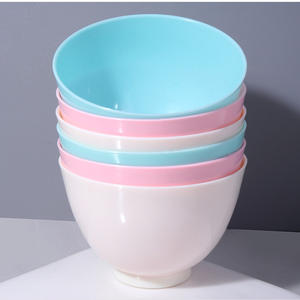 Tazón para mascarillas facial personalizado, tazones de plástico para mezclar colores, para herramientas de belleza DIY, opciones multicolor, OEM disponible - Product Image 1
