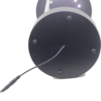 Présentoir de Bouteilles Noir Rotatif et Lévitant Moderne Personnalisable en Acrylique Plastique Certifié CE pour Installation sur Bureau Max. Poids de charge