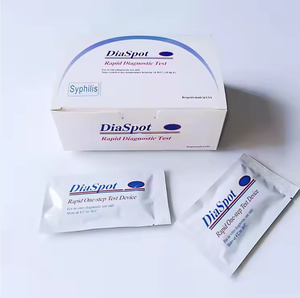Bandelette de <span class=keywords><strong>test</strong></span> de l'hépatite B, Kit de <span class=keywords><strong>test</strong></span> rapide de la syphilis, Kit de <span class=keywords><strong>test</strong></span> rapide DIASPOT IVD précis - Product Image 1