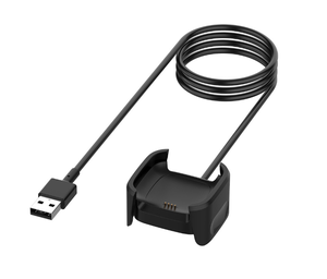 Cargador para Reloj Inteligente Versa <span class=keywords><strong>2</strong></span>, QC2.0 5V/1A, Cable USB, Material de PVC, Base de Carga Oficial - Product Image 2