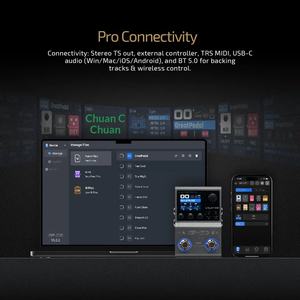 Valeton GP-50 Processeur multi-effets Guitare/Basse NAM <span class=keywords><strong>IR</strong></span> <span class=keywords><strong>Loader</strong></span> 100 Effets HD 9 Modules Simultanés Contrôle par Application Fabriqué en Chine - Product Image 5