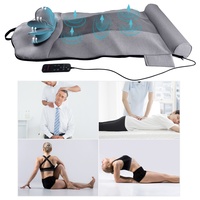 Matelas chauffant massant multifonctionnel intelligent 8D, corps entier, électrique, commande filaire manuelle, chaise longue SM-615A