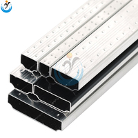 Barras Espaciadoras de Aluminio de Diseño Moderno, Insonorizadas y Duraderas, Suministro Directo, para Ventanas y Puertas de Vidrio Aislante Industrial, con Tornillos