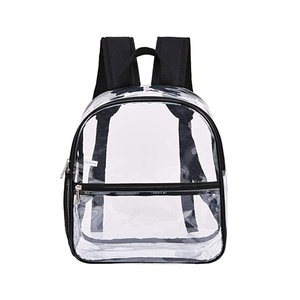 Mochila Impermeable Transparente Personalizada de PVC con Cierre Geométrico, 20-35L, Venta al por Mayor, Aprobada para Estadios, Mochila Escolar - Product Image 4