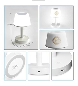 Hot Sale Ramadan Muslim Azan Led Night Light <b>Mp3</b> Touch Lamp Clock Quran Player Eid Gift <b>Speaker</b> - Product Image 6