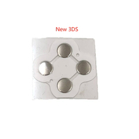Clé croisée de haute qualité pour 3DS 3DS XL LL avec film conducteur métallique, kit de réparation de la carte PCB des boutons DPad ABXY