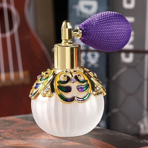 50ML Dubai <span class=keywords><strong>Parfum</strong></span> Bouteille Petit <span class=keywords><strong>Parfum</strong></span> Vintage Décor Huile Essentielle Bouteilles En Verre pour L'<span class=keywords><strong>eau</strong></span> Voyage Portable Remplissage - Product Image 4