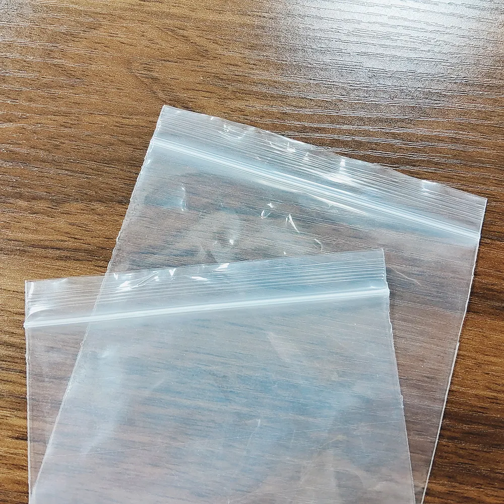 カスタム10*15卸売プリントクリアLdpe/Hdpeジップロック包装袋透明プラスチックジップロックバッグ