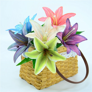 Flor Artificial, Lirio de Seda de Nuevo Diseño, en Oferta, para Decoración de Bodas, Hogar, Jardín, <span class=keywords><strong>Restaurante</strong></span>, Lirio de Tallo Único - Product Image 6