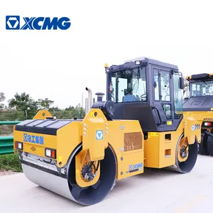 XCMG offiziell verwendete XD82 8-Tonnen-Vibrations-Verpressroller Doppeltrommel-Straßenroller