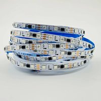 Tira de LED RGBIC Ws2811 Ws2812b Ws2815 DC 5V 12V 24V 30/60/144leds/m 5M 10M Rollo SMD5050 Pixel Direccionable y Programable para KTV