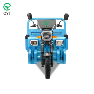 Triciclo Eléctrico para Adultos CYT, Gran Venta, con Caja de Descarga, Triciclo de Carga Resistente para Transporte en Almacenes - Product Image 3