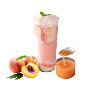 Concentrado de Durazno de Alta Calidad 1.2L, Listo para Usar, 12 Meses de Vida Útil, para Té, Smoothies, Postres Halal - Product Image 3