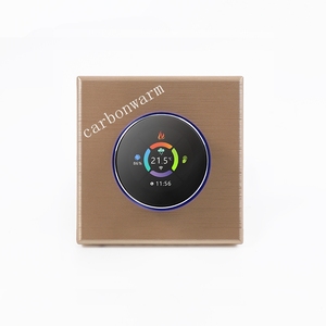 Thermostat intelligent Tuya BHT-7000 au design moderne avec Wi-Fi et Google <span class=keywords><strong>Nest</strong></span> pour ventilo-convecteur, idéal pour les systèmes de chauffage au sol dans les hôtels - Product Image 2