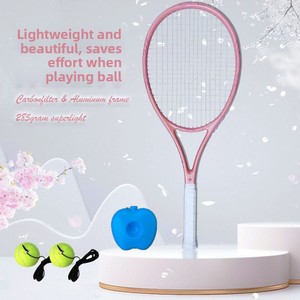 Ensemble de raquettes de tennis pour débutants, fabriqué en carbone durable, adapté aux sports de plein air tels que le tennis - Product Image 2