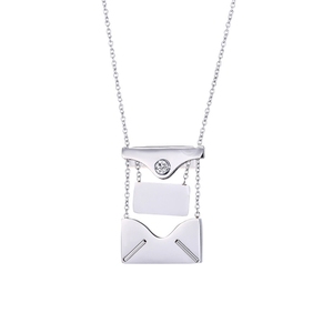 Collar de acero inoxidable <span class=keywords><strong>con</strong></span> diseño europeo moderno, tipo sobre, <span class=keywords><strong>con</strong></span> medallón para <span class=keywords><strong>foto</strong></span> interior y cristal DIY - Product Image 5
