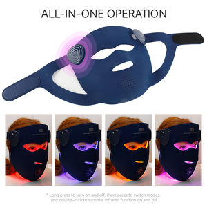 Großhandel Maßgefertigte Silikon Kabellose Infrarot-Lichttherapie LED Gesichtsmaske für Schönheitspflege - Product Image 3