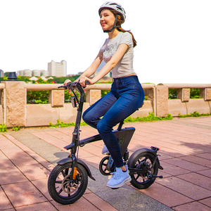 Bicicleta Eléctrica de Montaña MINI de 14 Pulgadas con Neumáticos de Aluminio, 250W, 48V, 36V, Velocidad de 25 km/h, H1, Disponible en Almacenes de la UE, EE. UU. y Alemania - Product Image 1