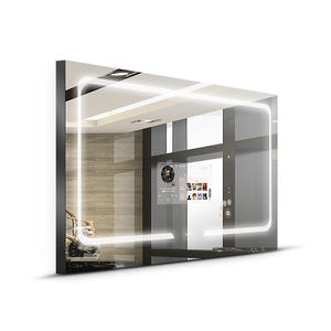 Venta caliente Real Estate Smart Bathroom Led Light Bath Lcd Pantalla táctil Espejos Smart Tv Precio - Product Image 1