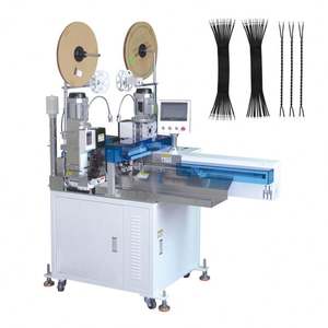 Équipement de traitement de câbles entièrement automatique, machine à sertir les bornes à tête unique pour câbles, machine à sertir les bornes de fils - Product Image 2