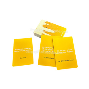 Juego de Cartas de Beber de Papel con Logotipo Personalizado de Alta Calidad para Fiestas o Noches de Juego, con Preguntas de Sí o No, para Amigos - Product Image 6