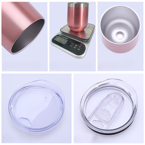 แก้วน้ำเก็บความเย็นแบบมีฝาปิด สแตนเลส ขนาด 12 ออนซ์ สำหรับ<span class=keywords><strong>แชมเปญ</strong></span>และเบียร์ - Product Image 2