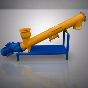 Auger Feeds Roller Lift Afval Silo <span class=keywords><strong>Bunker</strong></span> Cement Schroef Transportband Voor Cement - Product Image 2