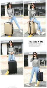 <span class=keywords><strong>Promotion</strong></span> bagages banque cadeau 20/24/26 ''pouces taille Spinner <span class=keywords><strong>cabine</strong></span> bagages Abs voyage affaires valise - Product Image 3