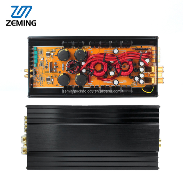 Car Audio Amplifier 1500W Car Amplifiers Class D Mono Car Sound Amplifier for Enhanced Sound Quality