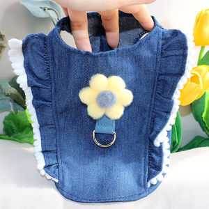 Floretes tridimensionales ropa para perros y mascotas puede llevar Bibby oso de peluche Pomerania pequeño cachorro Yorkshire <span class=keywords><strong>maltés</strong></span> - Product Image 5