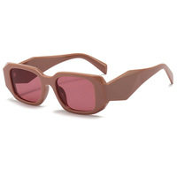 Nouvelles lunettes de soleil personnalisées avec logo 8679, protection UV385, confortables, à monture intégrale, pour femmes et hommes, de marque et design.