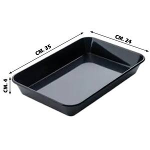 Black Tray <b>Bakeware</b> Size CM.25X24X4h - Product Image 1
