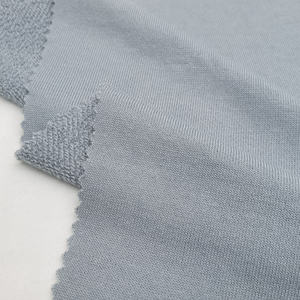 <span class=keywords><strong>Tissu</strong></span> en molleton français T/R 280GSM, 66 pouces de large, matière douce et respirante en maille bouclée pour sweats à capuche, pantalons de survêtement, pulls et vêtements de détente - Product Image 1