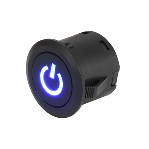 Interruptor Momentáneo Electrónico de Plástico Profesional de 220V, 1NO PBS-203, para Electrodomésticos Industriales y del Hogar, IP16, 2 Salidas, Botón Rojo - Product Image 5