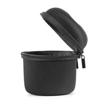 Kotak Penyimpanan Speaker Pintar Portabel OEM Hard EVA Case Organizer Hitam Nirkabel Stereo Audio Tahan Guncangan Mini Speaker case
