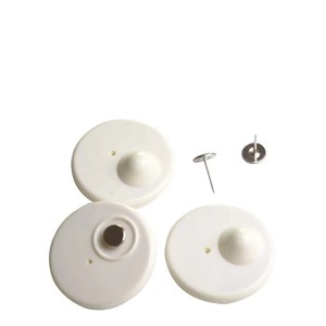 Étiquette <span class=keywords><strong>antivol</strong></span> EAS ronde excentrique rigide blanche 8,2 MHz 50 mm Zhejiang Chine pour vêtements 1000 pièces - Product Image 5